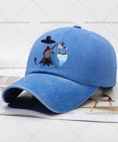 Kpop Demon Hunteres Baseball Cap for Girls Boys Summer Adjustable Sun Hat Anime Cute Retro Sunbonnet Adult Women Headgear Gift