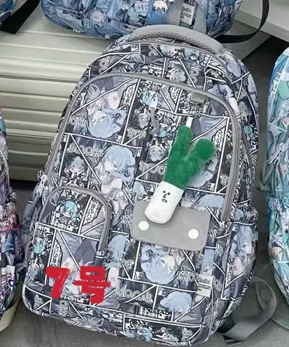 Hatsune Miku New Bag Junior High Student Large Capacity High School Student Girls Middle School Backpack Holiday Gift
