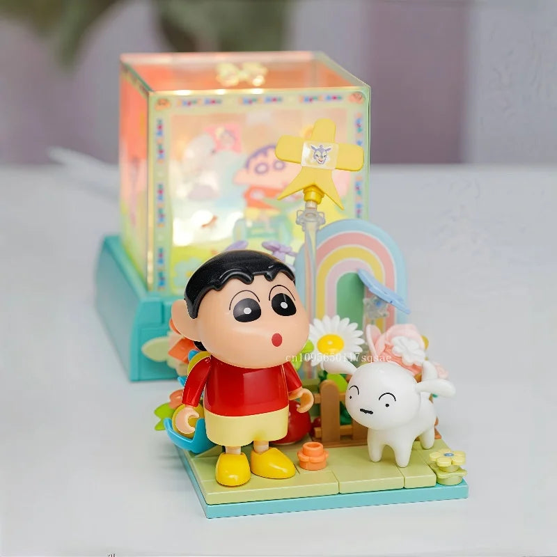 Crayon Shin Chan Building Blocks Night Lamp