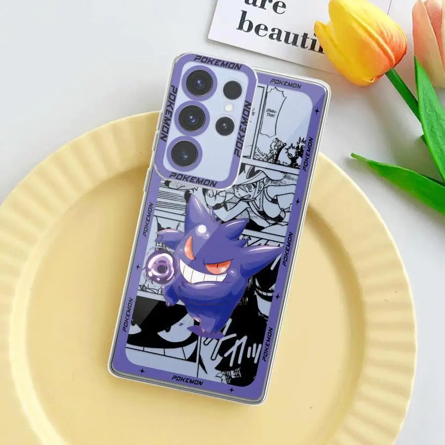 Pikachu Angel Eye Anime Case – Samsung Galaxy S21–S25, Note 10/20 Series