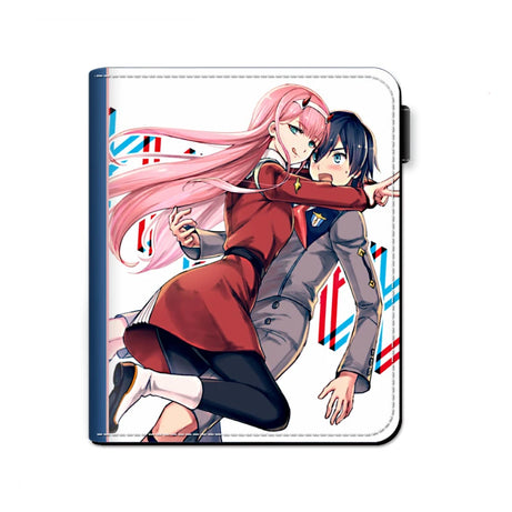 Darling in the FRANXX Cute Anime Purse with Coin Pocket Colorful Printing Short PU Wallet