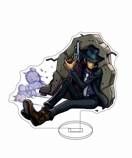 Lupin III Rupan Sansei Acrylic Stand Model Plate Decoration Originality Desk Figure Display Fan Gift Prime New Products Classic