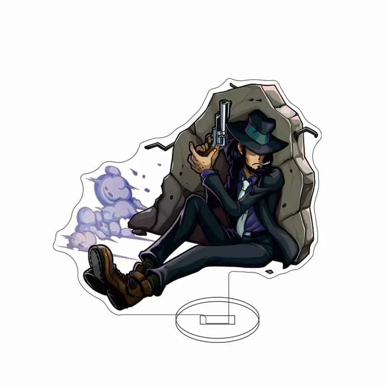 Lupin III Rupan Sansei Acrylic Stand Model Plate Decoration Originality Desk Figure Display Fan Gift Prime New Products Classic