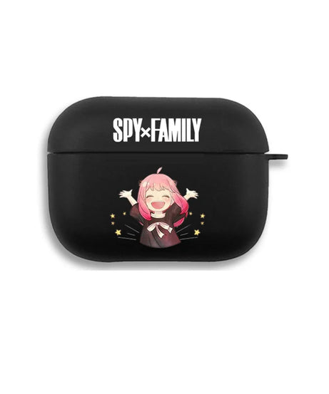 Spy x Family AirPods Case – Yor, Anya & Loid Forger Soft Cover for AirPods 1/2/3/Pro