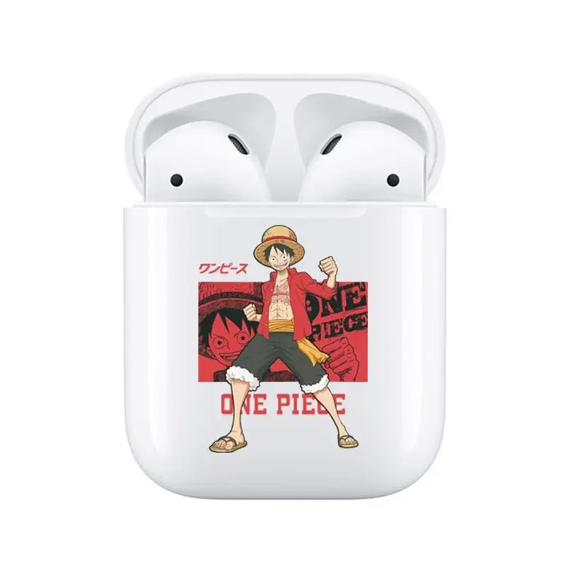 ONE PIECE Luffy Wireless Headset Anime Bluetooth 5.0 Sports Headphones Touch Control Long Standby Headset Birthday Gift