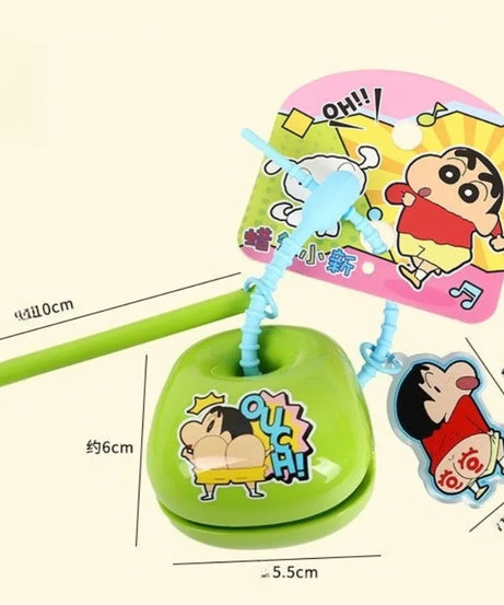 Crayon Shin-chan Keychain Anime Doll Pendant Keyrings for Men Women Phone Bag Hanging Jewelry Decoration Car Key Ring