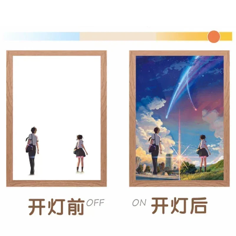 Your Name LED Wall Light — Anime Night Lamp 4
