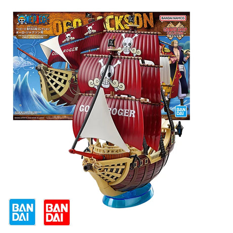 One Piece Anime Figure Grand Ship ORO JACKSON Kit Anime Fighter Assembly Model Anime Action Figure  Toy Gift for Kids