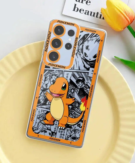 Pikachu Angel Eye Anime Case – Samsung Galaxy S21–S25, Note 10/20 Series