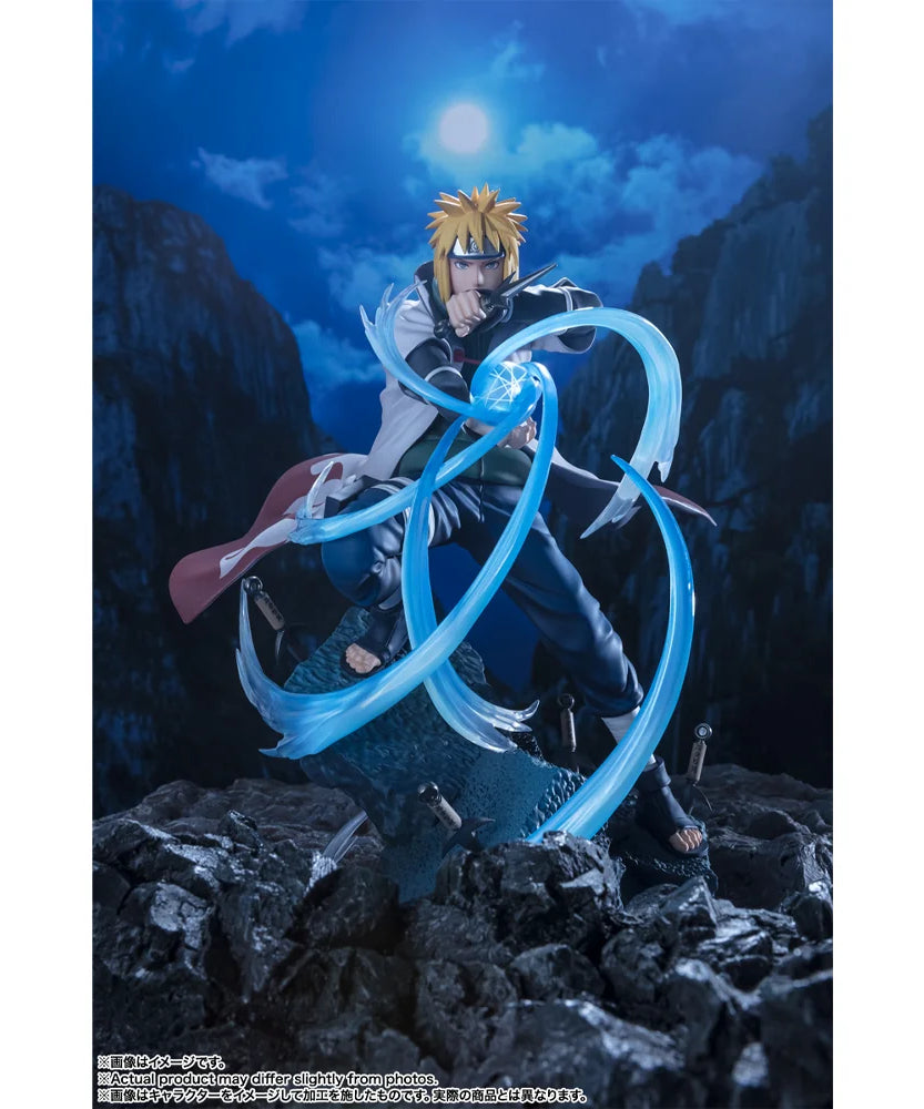 BANDAI Figuarts ZERO Minato Namikaze Rasengan Figure – Naruto Shippuden Collectible
