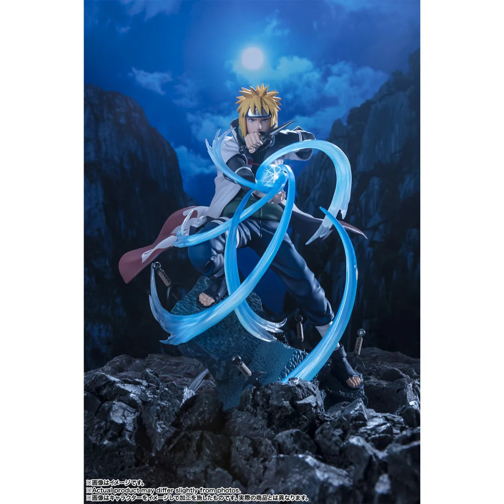 BANDAI Figuarts ZERO Minato Namikaze Rasengan Figure – Naruto Shippuden Collectible