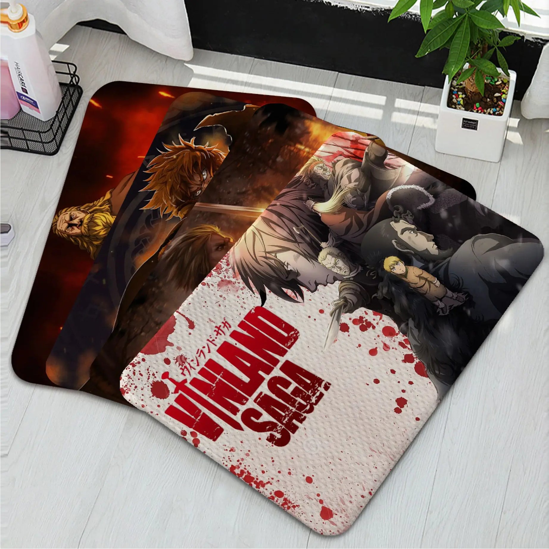 Anime Vinland Saga Rectangular Anti-Slip Door Mat