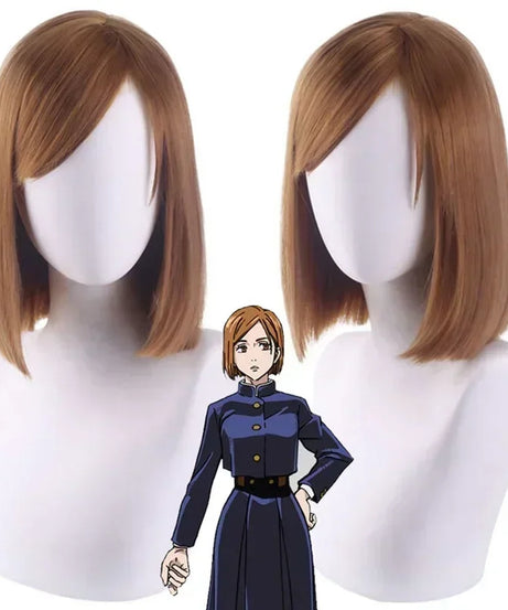 Anime Jujutsu Kaisen Cosplay Kostuum Kugisaki Nobara Tatoo Meisjes Vrouwen Jurk Uniform Volledige Set