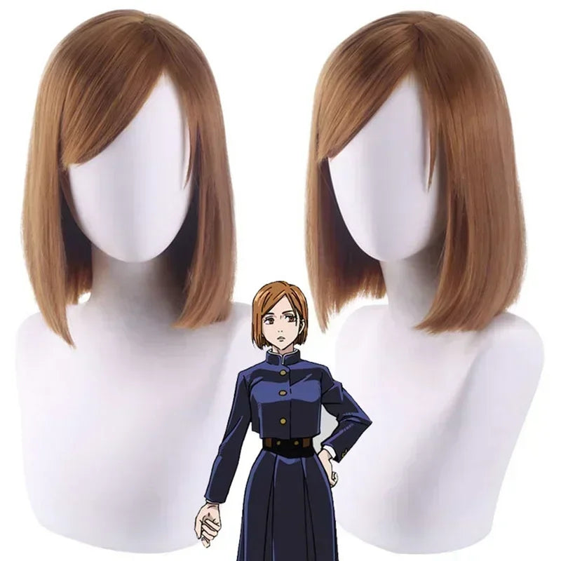 Anime Jujutsu Kaisen Cosplay Kostuum Kugisaki Nobara Tatoo Meisjes Vrouwen Jurk Uniform Volledige Set