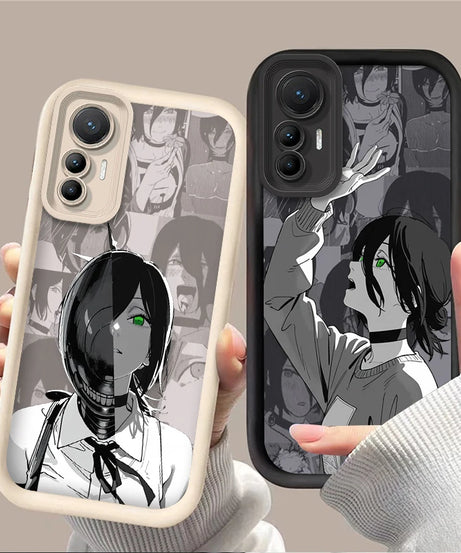 Anime Chainsaw Man Reze Case For Xiaomi Poco X7 X6 X5 X3 NFC F7 F6 F5 F3 M7 M6 Pro 4G 5G Mi 12 11 Lite NE 5G 13T 12T 11T 14T Pro