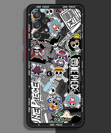 O-neS P-ieceS ZoroS Logo Case for Samsung Galaxy A34 A36 A14 A23 A53 A52S A54 A73 A33 A35 A72 A16 A15 A56 A55 A17 A52 Phone