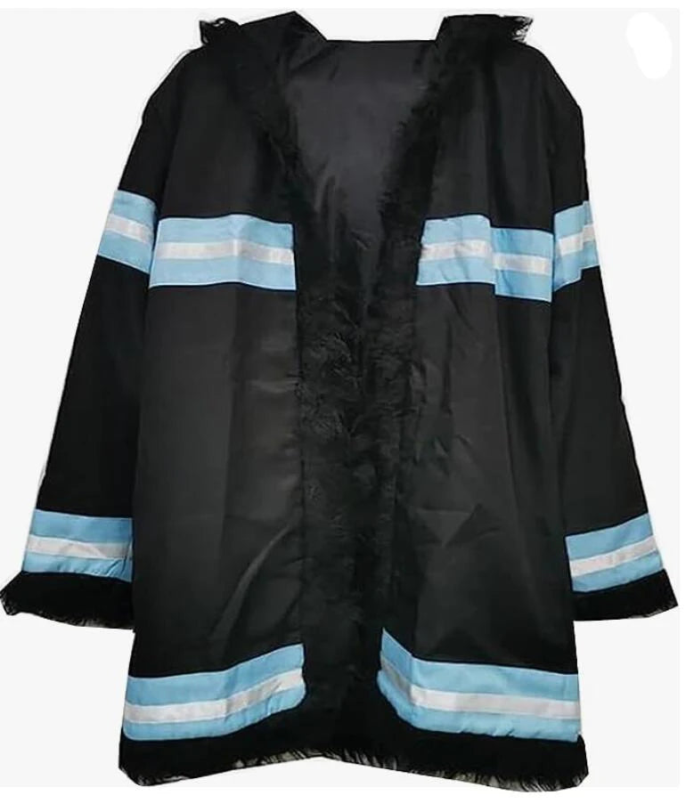 Fire Force Princess Hibana Cosplay Costume — Coat & Dress 8