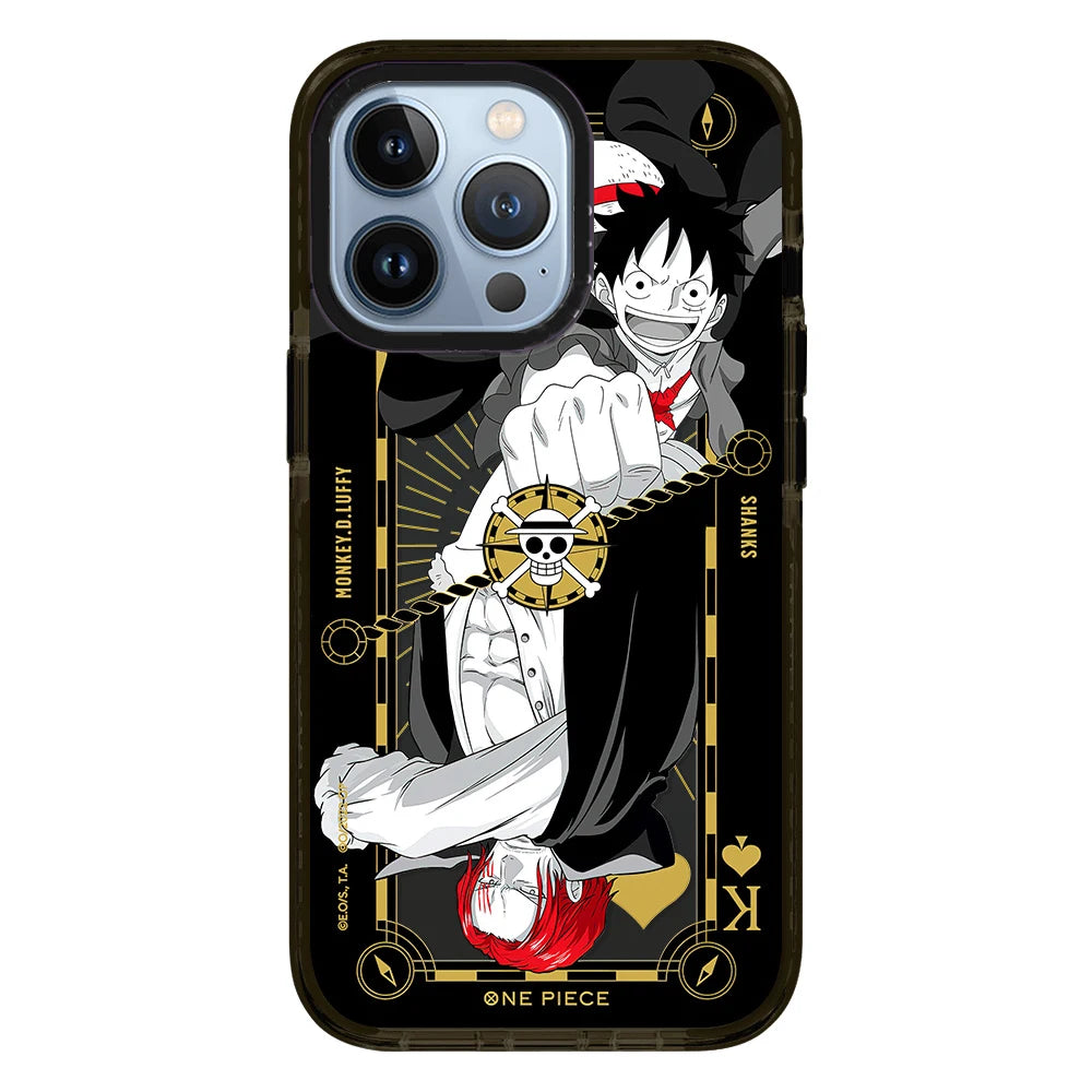 One Pieces Brand Case for iPhone 15 14 13 12 11 16 17 Pro Max plus Luffy Zoro Soft Silica gel Phone Cover