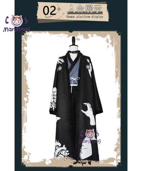 Omokage Yugamu Cosplay Costume The Hundred Line -Last Defense Academy Halloween party men women fashionable Hanfu new kimono set