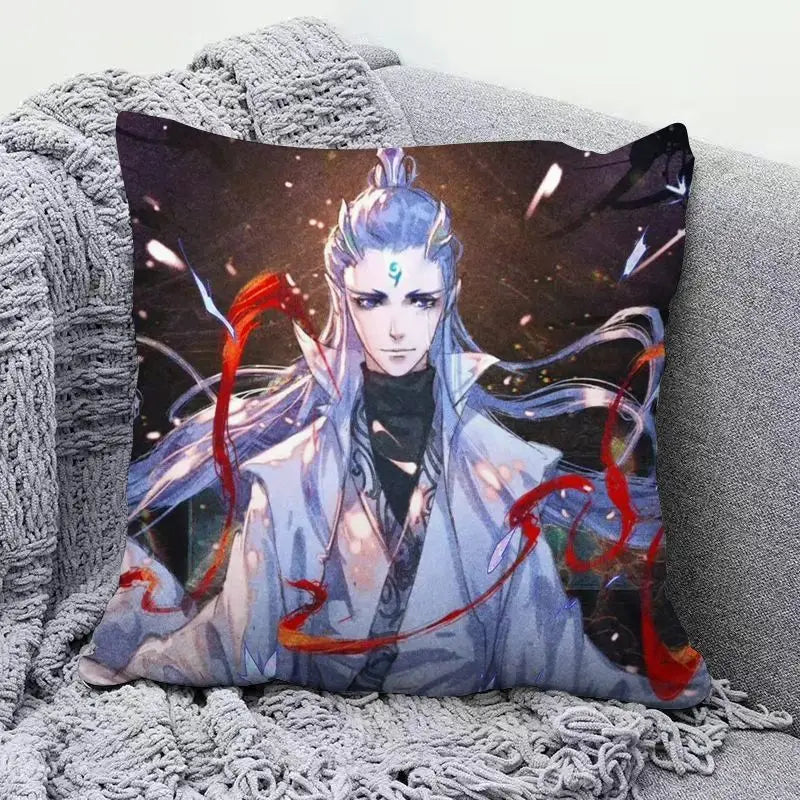 Ne Zha anime peripherals pillows cute personality creative fashion living room sofa bedroom cushions holiday gift