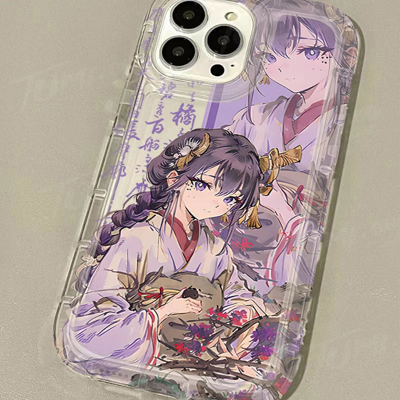 Genshin Impact Kamisato Ayaka Case for Samsung Galaxy A15 A55 A05 A05S A14 A24 A13 A23 A73 A12 A22 A32 A52 A52S A72 A31 A51 A71