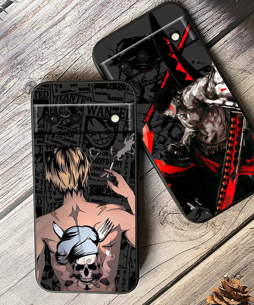 One Piece Shockproof Silicone Case – Google Pixel 4 to 9 Series