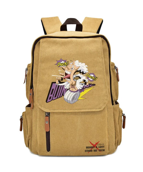 Anima One Piece Peripherals Luffy Ace Premium New Rucksack School Bag Trendy Large Capacity Backpack Bag Birthday Fan Gift