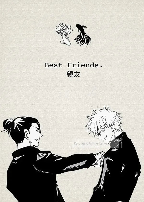 Popular Anime Posters Vagabond Jujutsu Kaisen Artwork Home Decor Minimalist Aesthetic Art Gift for Fan Canvas Painting