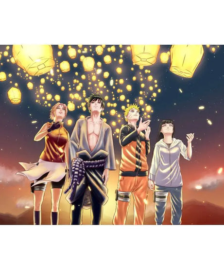 Naruto 3D Stereoscopic Wall Sticker Personality Naruto Student Dormitory Poster Wallpaper Self Adhesive Interior Decoration