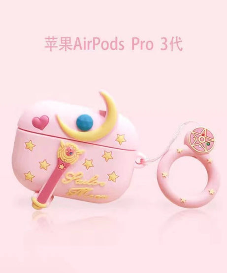 Girl Warrior AirPods 3 Earphone Case Apple Pro Third Generation AirPods S1/2nd Generation Bluetooth Earphone Case