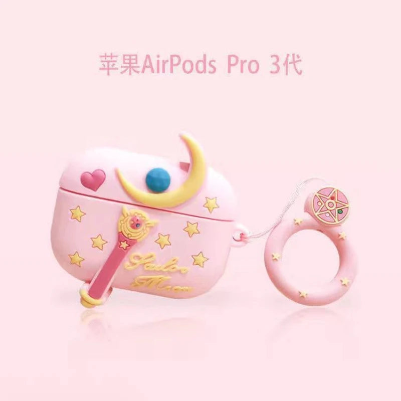 Girl Warrior AirPods 3 Earphone Case Apple Pro Third Generation AirPods S1/2nd Generation Bluetooth Earphone Case