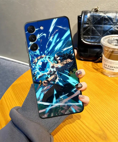 Phone Cover Case for Samsung Galaxy A03 Note 20 Ultra 9 10 A04 A05 A50 A70 A06 A30 A40 A01 A02 A07 A10 A20 Ones Pieces Zoro