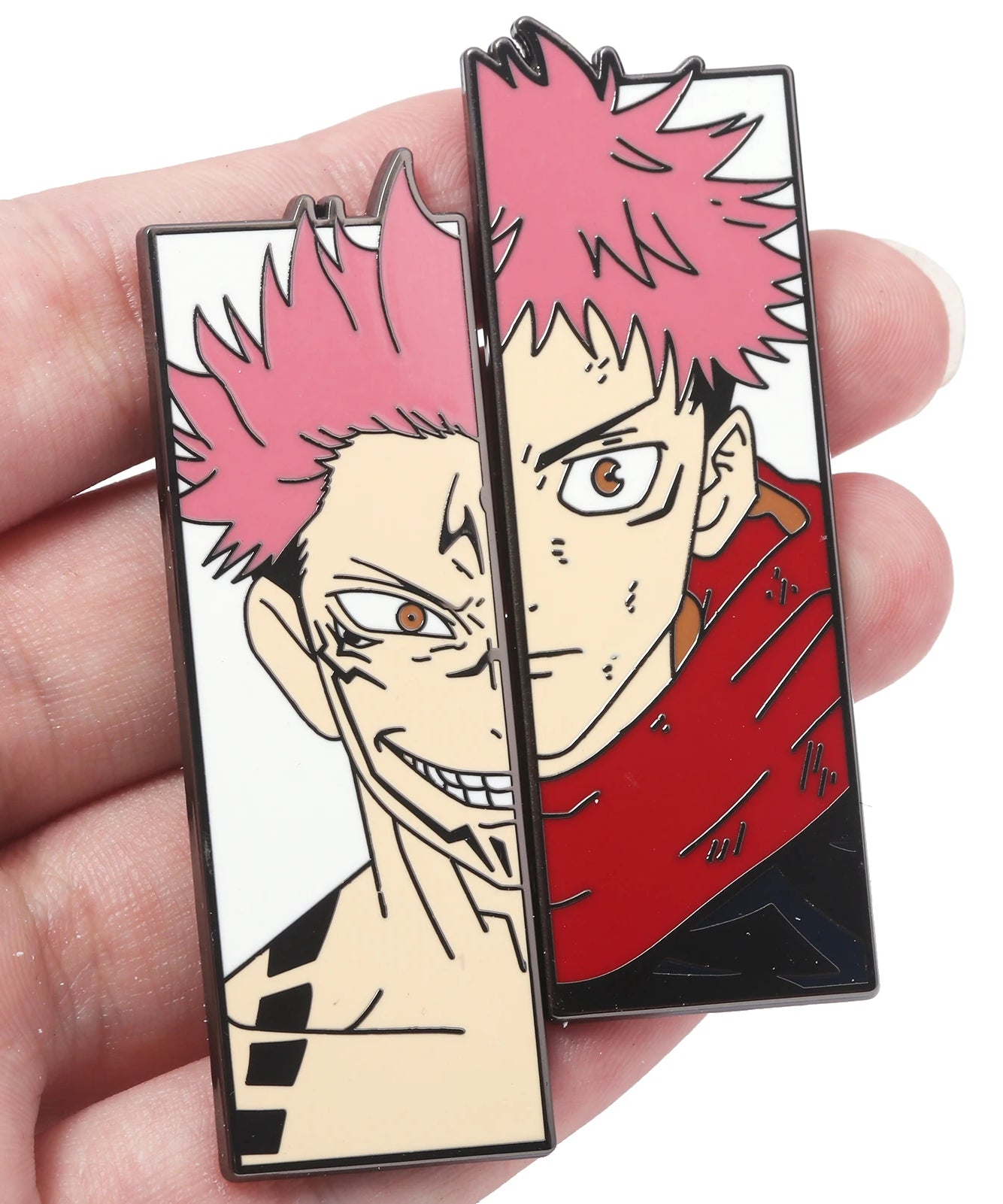 Hot-blooded Anime Jujutsu Kaisen Brooch Badge Brooch Vitality Satoru Gojo Brooches for Women Men Jewelry Accessorie Gift