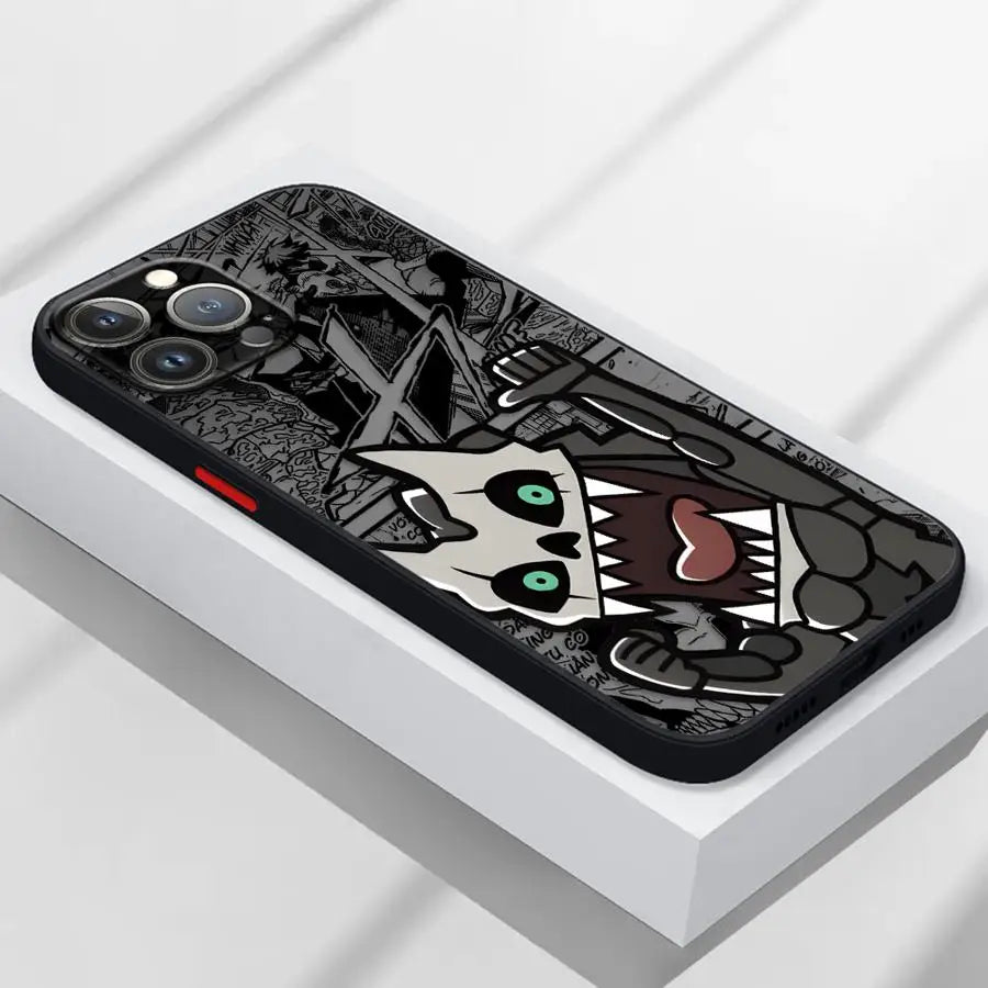 Kaiju No. 8 Anime Phone Case – Soft Cover for iPhone 7–16 Pro Max & SE