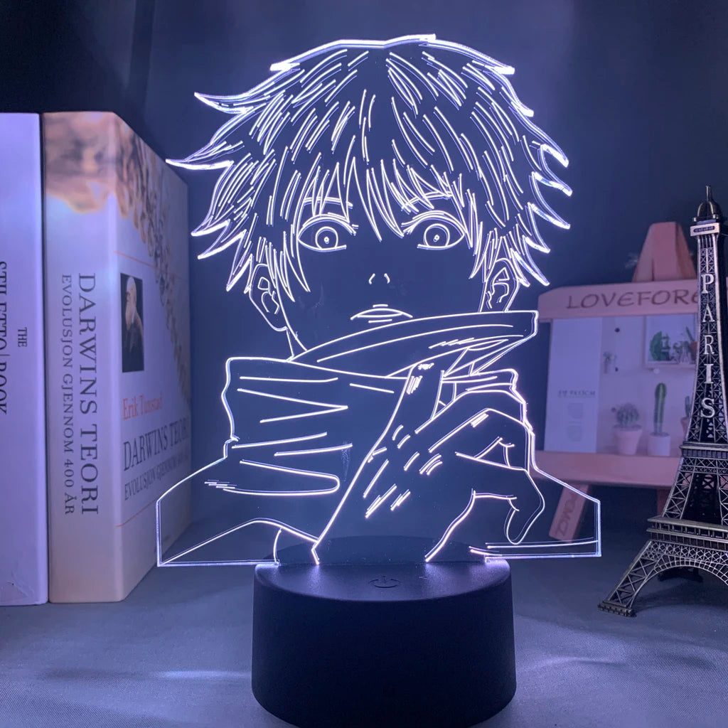 Anime Lamp Satoru Gojo Jujutsu Kaisen Led Night Light for Birthday Gift Jujutsu Kaisen Nightlight Satoru Gojo Lamp Drop Shipping