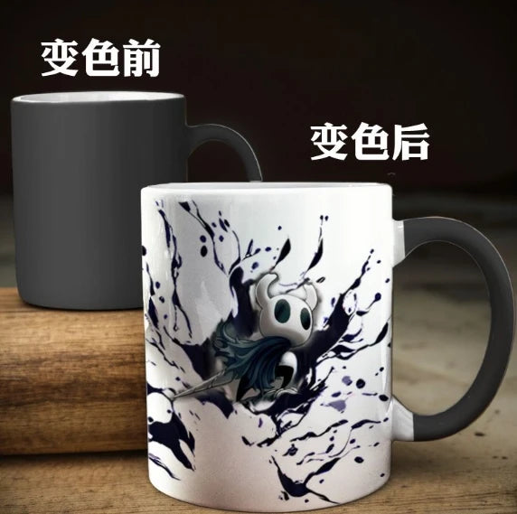 Hollow Knight Hornet Silk Song GK Tears City Window Mug Coffee Ceramic Color-Changing Cup Personalized Holiday Gift