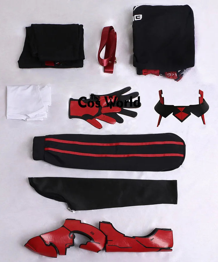 Virtual YouTuber Vtuber Noctyx Fulgur Ovid Uniform Outfits Anime Cosplay Costumes