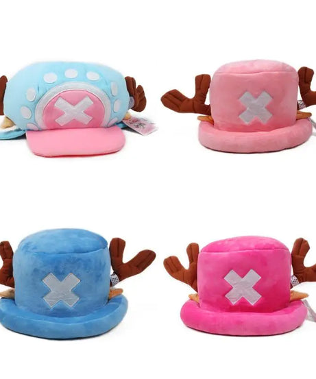 Cute One Piece Tony Tony Chopper Girl's Hat Cartoon Plush Warm Hat Autumn/Winter Hat Birthday Gift