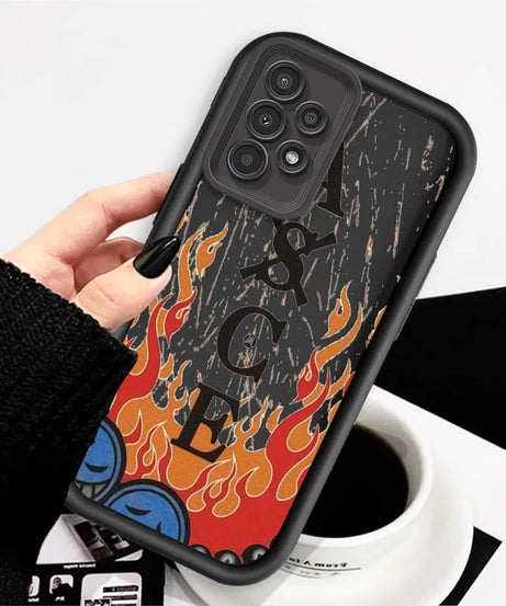 One Piece Nami D. Luffy Cute For Samsung A71 A52 A51 A34 A33 A22 A16 A15 A13 A04 A06 Note 20 Ultra 5G Eye Ladder Phone Case