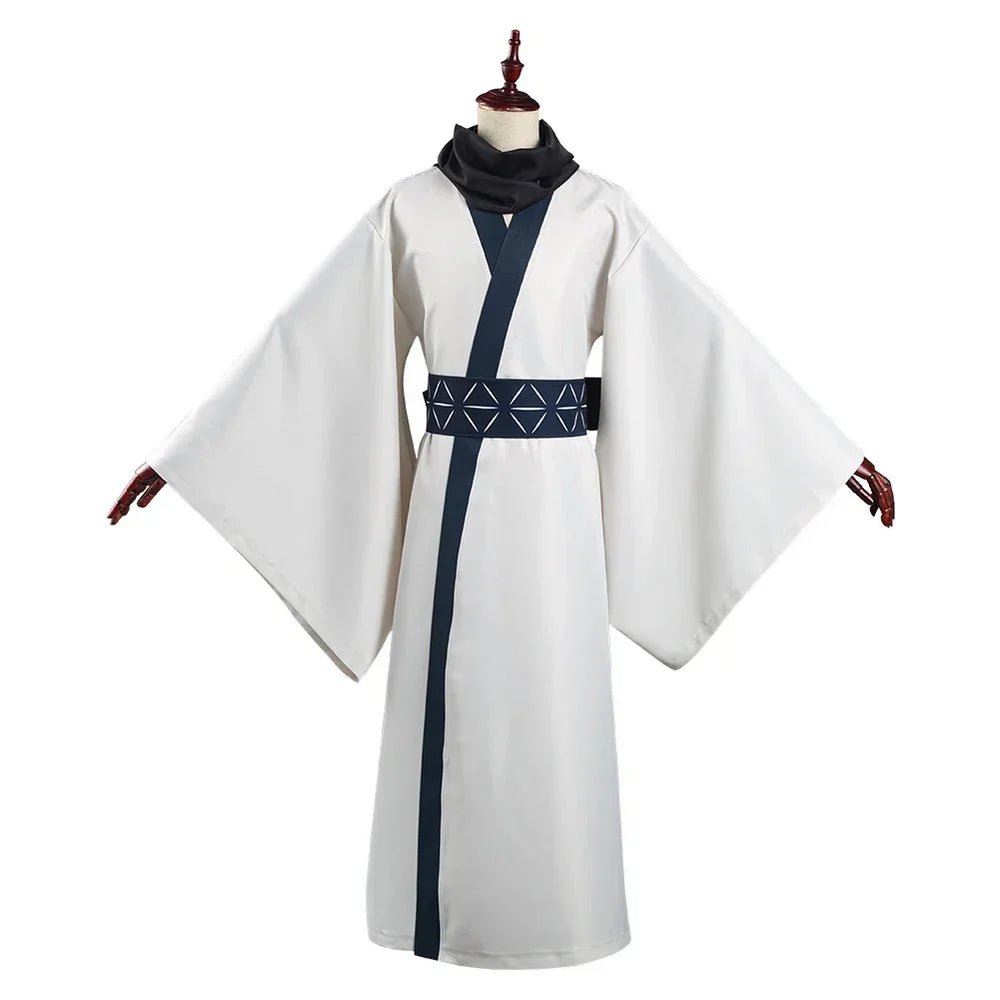 Anime Jujutsu Kaisen Ryomen Sukuna Kimono Cosplay Costume – Halloween Robe Outfit & Sash 6