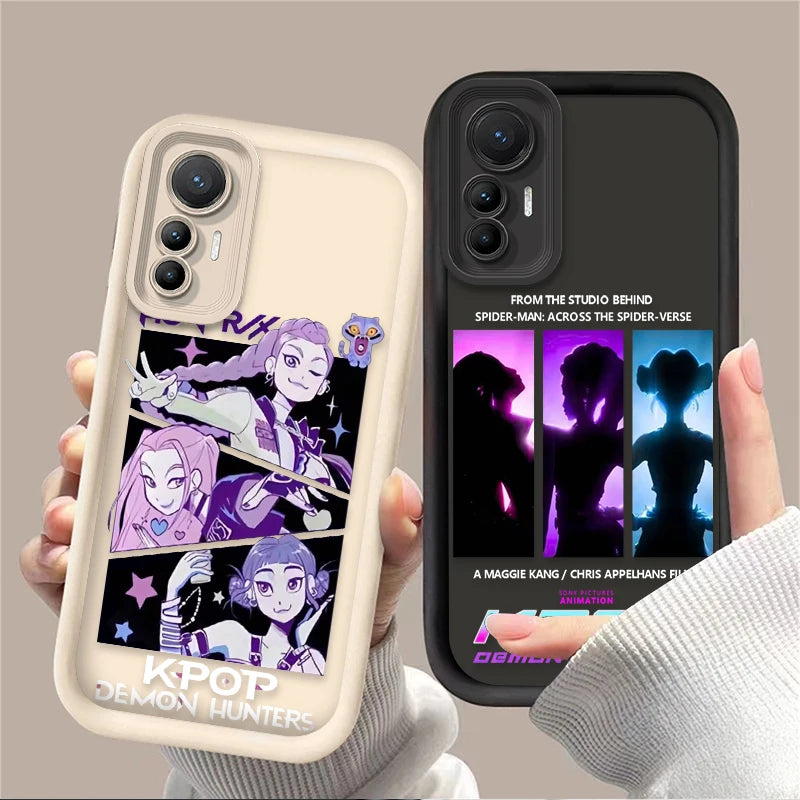 D-demon H-Hunters K-Kpop Case For Xiaomi Poco X7 X6 X5 X3 NFC F7 F6 F5 F3 M7 M6 Pro 4G 5G Mi 12 11 Lite NE 5G 12T 11T 14T Pro