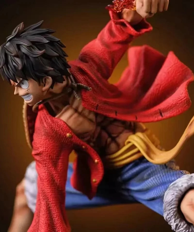 18cm One Piece Monkey D. Luffy Luffy Figures Battle Style Action Figures Anime Collection PVC Model Doll Toys Kid Birthday Gifts