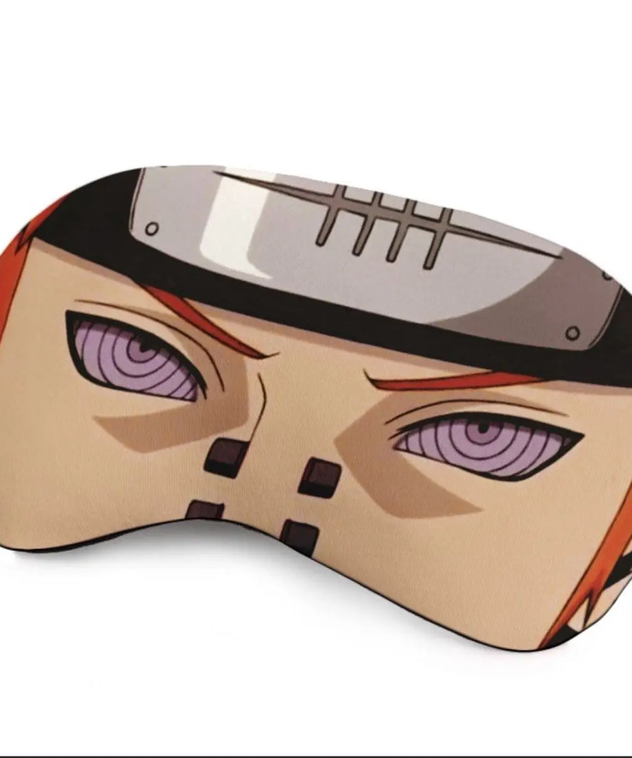 Naruto Peripherals Sasuke Itachi Kakashi Eye Mask Light-blocking Sleep Student Eye Mask Sleeping Role-playing Prop Gift