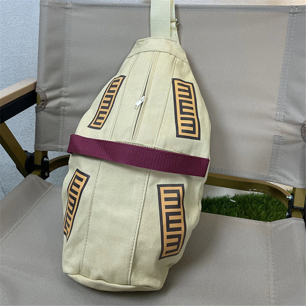 Anime Kazekage Sabaku no Gaara Gourd Cosplay COSTUME Adult Kids Children Unisex Canvas Messenger Bags Casual Bag Halloween Prop