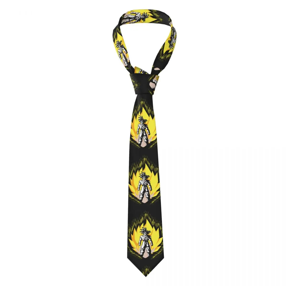 Vegeta Royal Saiyan Symbol Necktie – Dragon Ball Z Slim 8cm Unisex Tie