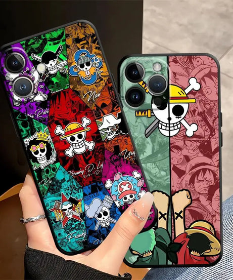 Soft Back Phone Cover Case for iPhone 14 17Air 17 16 Pro Max 15 Plus X XS XR 7 8 13 Mini 11 12 SE Anime Character Cool
