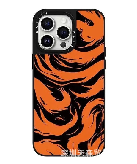 One Piece x Naruto Mirror Phone Case – Anti-Fall Collection for iPhone 16 Pro Max