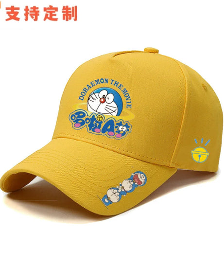 Doraemon & Tinker Bell Outdoor Cap – Breathable Anime Baseball Hat