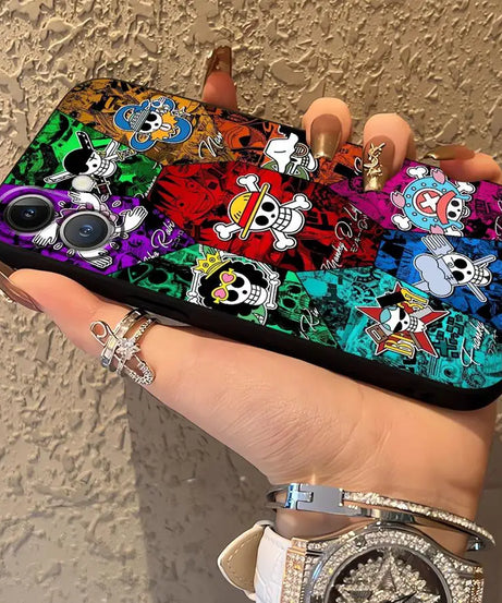 Soft Back Phone Cover Case for iPhone 14 17Air 17 16 Pro Max 15 Plus X XS XR 7 8 13 Mini 11 12 SE Anime Character Cool
