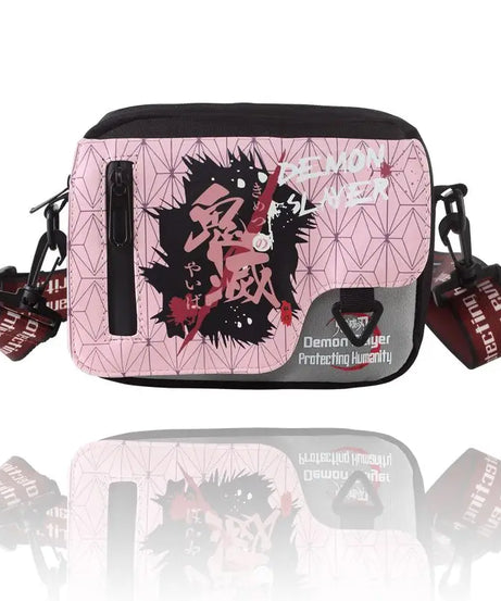 One Piece Anime Shoulder Crossbody Bag Ghost Slayer Blade You Bean Free Wings Naruto Oxford Cloth Casual Bag